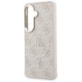 Puzdro Guess 4G Embossed Ring MagSafe pre Samsung Galaxy S26 ružové