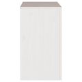 vidaXL Servírovacia skriňa so zásuvkou Drammen Biela 79 x 43 x 75.5 cm