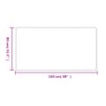 vidaXL Behúň sisalový vzhľad platina 80x150 cm