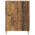 vidaXL Servírovacia skriňa Staré drevo 66 x 34,5 x 90 cm