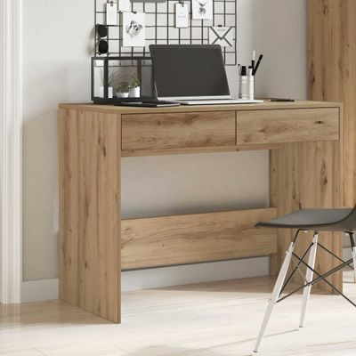 vidaXL Stôl dub artisan 101x50x76,5 cm kompozitné drevo