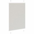 vidaXL plisovaná roleta svetlosivá 85x150 cm šírka látky 84,4 cm