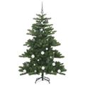 vidaXL Umelý Sklápací Vianočný Stromček Zelená 150 cm PVC a oceľ