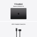 CTO Apple MacBook Pro 16" (2026) / M5 MAX / 16,2" / 18C CPU / 40C GPU / 64GB RAM / 2TB SSD / CZ / Vesmírně černý CTO Apple MacBook Pro 16" (2026) / M5 MAX / 16,2" / 18C CPU / 40C GPU / 64GB RAM / 2TB SSD / CZ / Vesmírne cerný