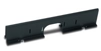 Shielding Partition Pass-through 750 mm wide Black