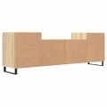vidaXL TV skrinka dub sonoma 160x35x55 cm spracované drevo
