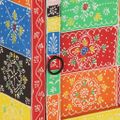 vidaXL Nočná skrinka Viacfarebná 40x35x45 cm Masívne drevo Mango