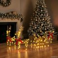 vidaXL Sob s sane 160 LED Teplá biela 30 x 12 x 55 cm PET