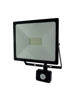 Trixline LED reflektor s pohybovým senzorom 50W neutrálna biela