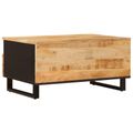 vidaXL Konferenčný stolík Hnedá 80 x 54 x 40 cm Masívne mango drevo