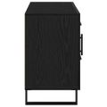 vidaXL Servírovacia skriňa Čierny dub 100 x 36 x 60 cm