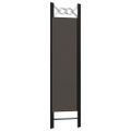 vidaXL Paraván s 3 panelmi, antracitový 120x180 cm