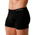 Pánske boxerky Seamless 2Pack Black - GymBeam, veľkosť L, veľkosť oblečenia L