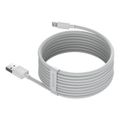 Baseus Simple Wisdom Súprava dátového kábla USB na Lightning 2,4A (2 ks/sada）1,5 m biela