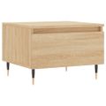 vidaXL Konferenčný stolík dub sonoma 50x46x35 cm kompozitné drevo