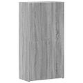 vidaXL Kartotéka sivá sonoma 60x32x115 cm kompozitné drevo