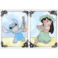 Maľuj vodou Lilo & Stitch