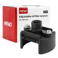 Nastaviteľný kľúč na olejový filter 60–80 mm CrV AMiO-04954