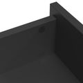 vidaXL Samolepiaci obal na skrutky 2 ks Čierna Ø 20 x 0,5 mm