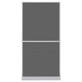 vidaXL Hinged Hmyzová sieť Biela a čierna 120 x 240 cm