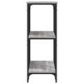 vidaXL Konzolový stolík sivý sonoma 102x35x90 cm kompozitné drevo
