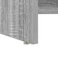 vidaXL Stôl Sivý Sonoma 120,5 x 44 x 88,5 cm Kompozitné drevo