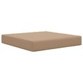 vidaXL Vankúš na vonkajšiu pohovku Polyester Sivohnedá 60 x 60 cm