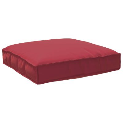 vidaXL Podložka Víno červené 80 x 80 x 12 cm Oxfordská látka