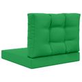 vidaXL Vankúš na vonkajšiu pohovku Polyester Zelená 60 x 60 cm