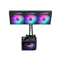 ASUS ROG RYUO IV SLC 360 ARGB AIO vodní chlazení, 360mm radiátor, 6,67" 2K AMOLED displej, 3× 120mm ARGB ventilátory, AM4/AM5/LGA1700/1851, RGB podsvícení