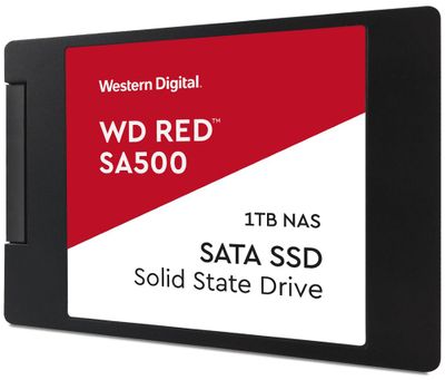 WD Red SA500 POWERED BY SANDISK/1TB/SSD/2.5"/SATA/5R SSD disk, interní, 1TB, 2,5", SATA III, 3D NAND