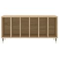 vidaXL Skrinka na platne dub sonoma 100x38x48 cm kompozitné drevo