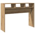 vidaXL Konzolový stolík Artisan Dub 105x30x80 cm Konštruktérske drevo
