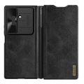 Puzdro NILLKIN QIN PRO LEATHER CASE SAMSUNG GALAXY Z FOLD7 ČIERNE