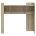 vidaXL Konzolový stolík dub sonoma 100x35x90 cm kompozitné drevo