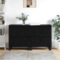 vidaXL Servírovacia skriňa 2 ks Čierny dub 60 x 35 x 70 cm
