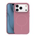 Tenké silikónové puzdro Mag pre iPhone 12 / 12 Pro 6,1" ružová