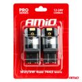 LED CANBUS PRO series 7443 W21/5W 4x3030 SMD White 12/24V AMIO-03591