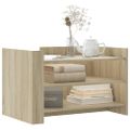 vidaXL Konferenčný stolík dub sonoma 80x50x50 cm kompozitné drevo