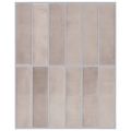 vidaXL Obdĺžniková dlažba 10 ks Bežová káva 29 x 23 x 0,08 cm