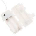 vidaXL Vianočné svetlá s LED 3 ks skladacie biele