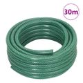 vidaXL Voľne stojaci zelený hadicový bubon sada koncoviek 0,5" 30m PVC