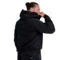 Mikina Zip Washed Black - STRIX, veľkosť L