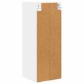 vidaXL Závesná skrinka Biela 30 x 29,5 x 80 cm Kompozitné drevo