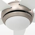 vidaXL Stropný ventilátor s osvetlením a diaľkovým ovládaním Ø 110 cm