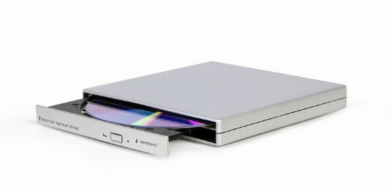 GEMBIRD externý USB DVD mechanika DVD-USB-021-SV