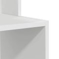 vidaXL Stôl Biela 106 x 41 x 88.5 cm Kompozitné drevo