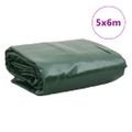 vidaXL Celta zelená 5x6 m 650 g/m²