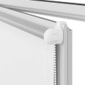 vidaXL Zatemňovacia roleta 104,4x175 cm, šírka látky 100 cm, biela