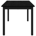 vidaXL Konferenčný stolík Čierny dub 100 x 50 x 45 cm Kompozitné drevo